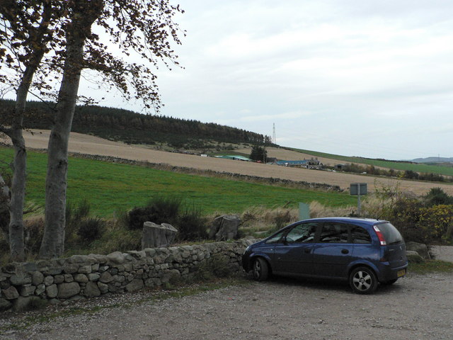 Car Park for Easter Aquhorthies Stone Circle