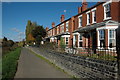 Riverside houses in Worcester