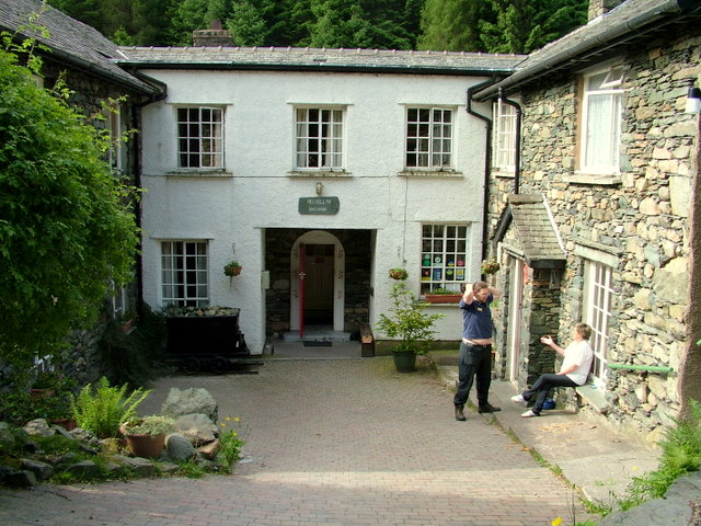 Entrance to Helvellyn Youth Hostel