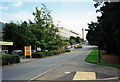 The main entrance to Aberystwyth University