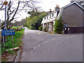 East Lodge, driveway to Culter House and bend in the road