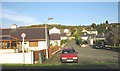 New housing alongside the A499