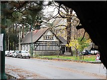 SZ0991 : Bournemouth: Tudor House at St. Swithun’s church by Chris Downer