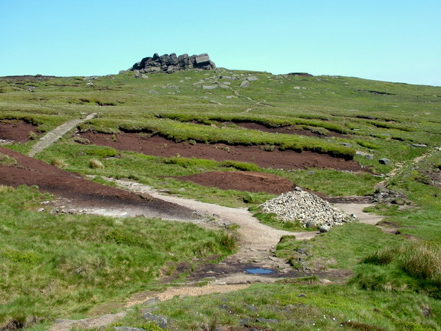 Edale Rocks near Kinder Low