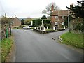 Newington village centre and war memorial