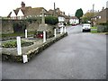 Junction of School Lane with Newington Road, Newington