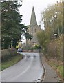 Dunton Road in Leire, Leicestershire