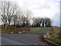 Gate off Hut Lane near High Moor