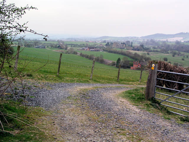 Lane near Stokesay
