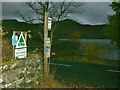 Bus stop at Derwentwater Youth Hostel