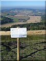 New sign on the Hereford Beacon