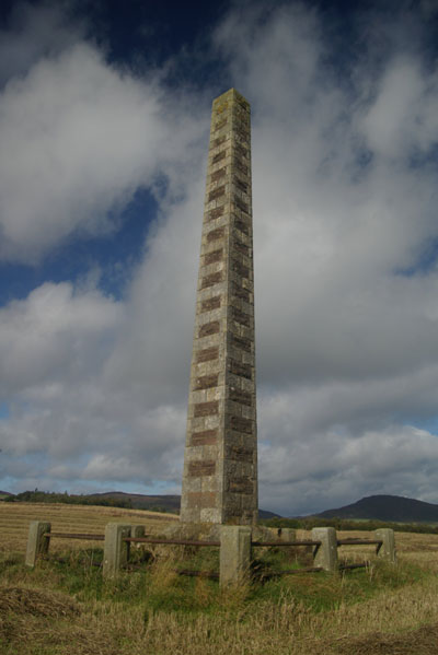 Nicoll Monument  facing Obney Hill