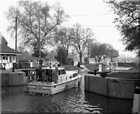 TQ1568 : Molesey Lock, River Thames by Dr Neil Clifton