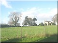 House and field on the northern outskirts of Bontnewydd