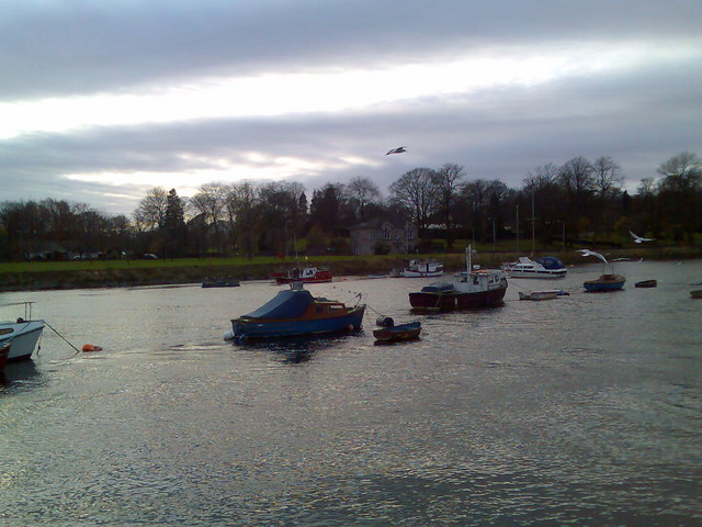Looking across the River Leven