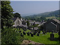 Bradwell - Methodist Chapel and gravestones