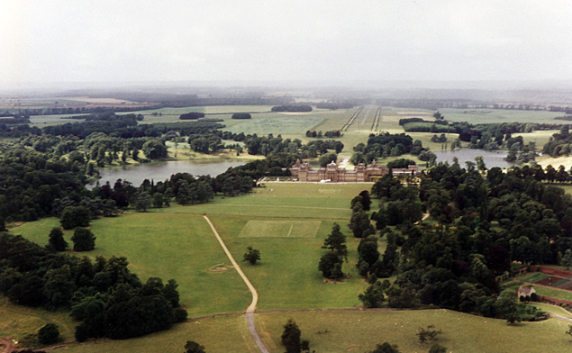 Blenheim Palace from the Air