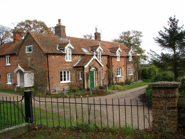 19th century cottages in Church Lane © Evelyn Simak :: Geograph Britain ...