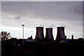 Didcot Cooling Towers seen from Didcot Railway Centre