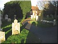 Churchyard at St Nicholas , Ash