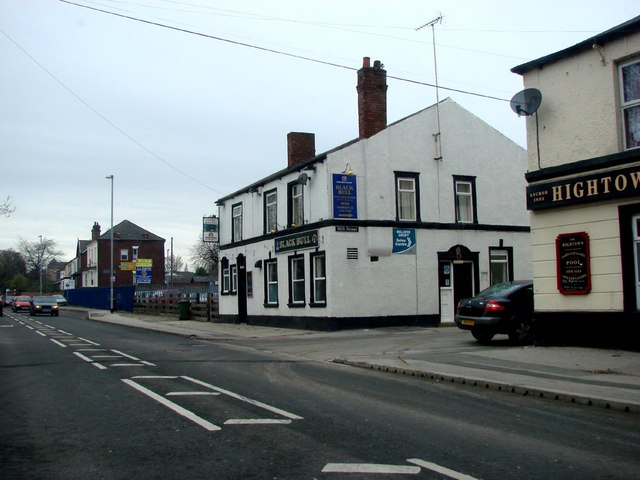 The Black Bull Public House, Hightown,... © Bill Henderson :: Geograph ...