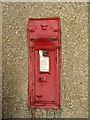 NY7664 : Victorian postbox in Tow House by Mike Quinn