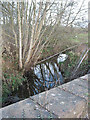 SO5022 : Garren Brook from Llangunnock Bridge by Pauline E