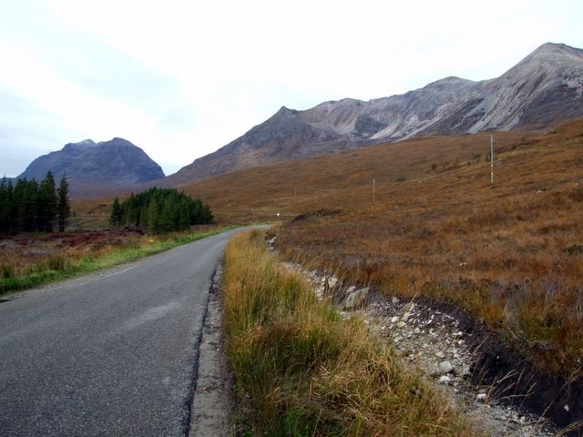 Road through Glen Torridon
