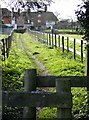 Footpath towards Roxford