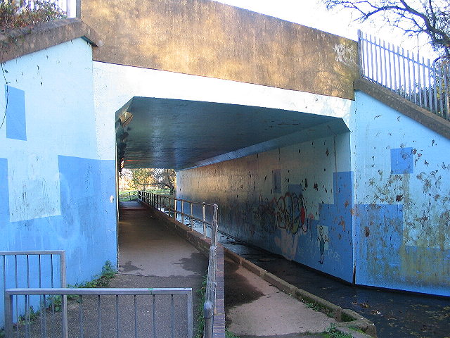 Subway under the A45