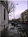 Cromwell Crescent from the Junction with West Cromwell Road, London W14