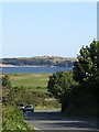 Caldey Island, as seen from the A4139