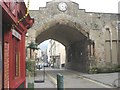 View out through the East Gate arch