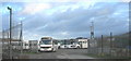 The depot of Berwyn Coaches, Trefor