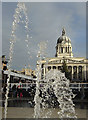 SK5739 : Council House and fountains by Alan Murray-Rust