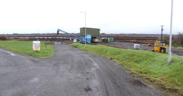 Peat works north of Prosperous, Co. Kildare