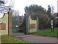 Priory Gardens gates, Orpington