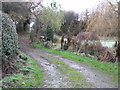 Path beside Betton Strange Hall (Dec