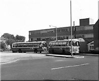 SD9046 : Earby bus station by Dr Neil Clifton