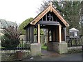 NY8355 : The lych gate of St Cuthbert's Church, Allendale by Mike Quinn