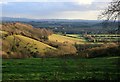 Looking down on Holybourne from Holybourne Down