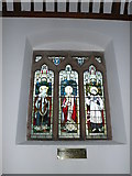 SJ1065 : Window, St Tyrnog's by Eirian Evans