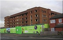 SE2931 : Disused Building awaiting conversion into flats - Beeston Road by Betty Longbottom