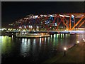 Detroit Bridge by night