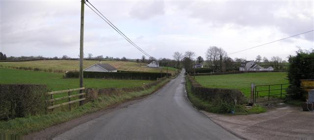 Road at Knockronaghan