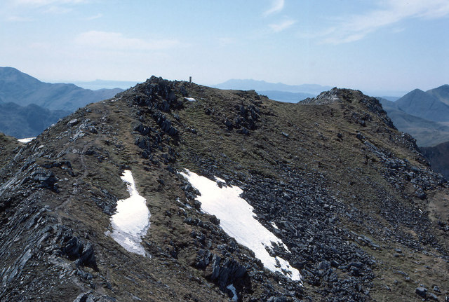 The Summit Ridge of The Saddle