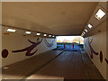 Pedestrian subway under the A66