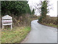 Home-made road sign, Exfords Green