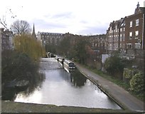 TQ2883 : Regent's Canal from Gloucester Avenue bridge by Brian Green