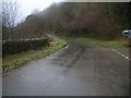 Looking along Holewater Hill